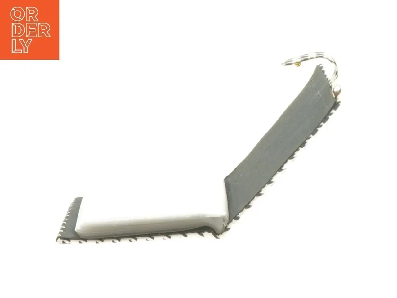 Billede 5 - Sort-hvid ternet tegnebog fra Ferera (str. 8 x. 10,5 cm)