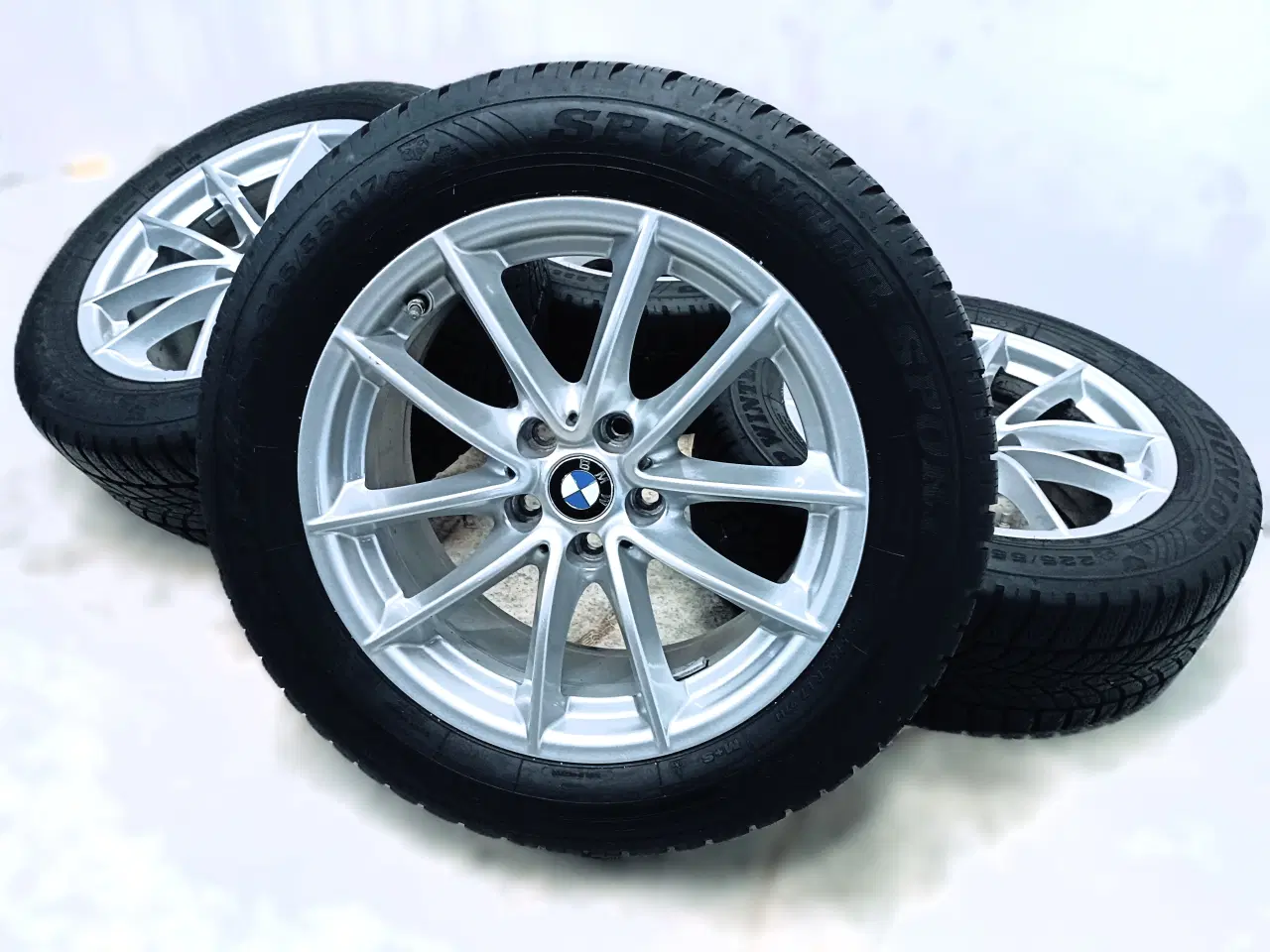 Billede 6 - 5x112 17" ET27 nav 66,6ø BMW vintersæt inkl.TPMS