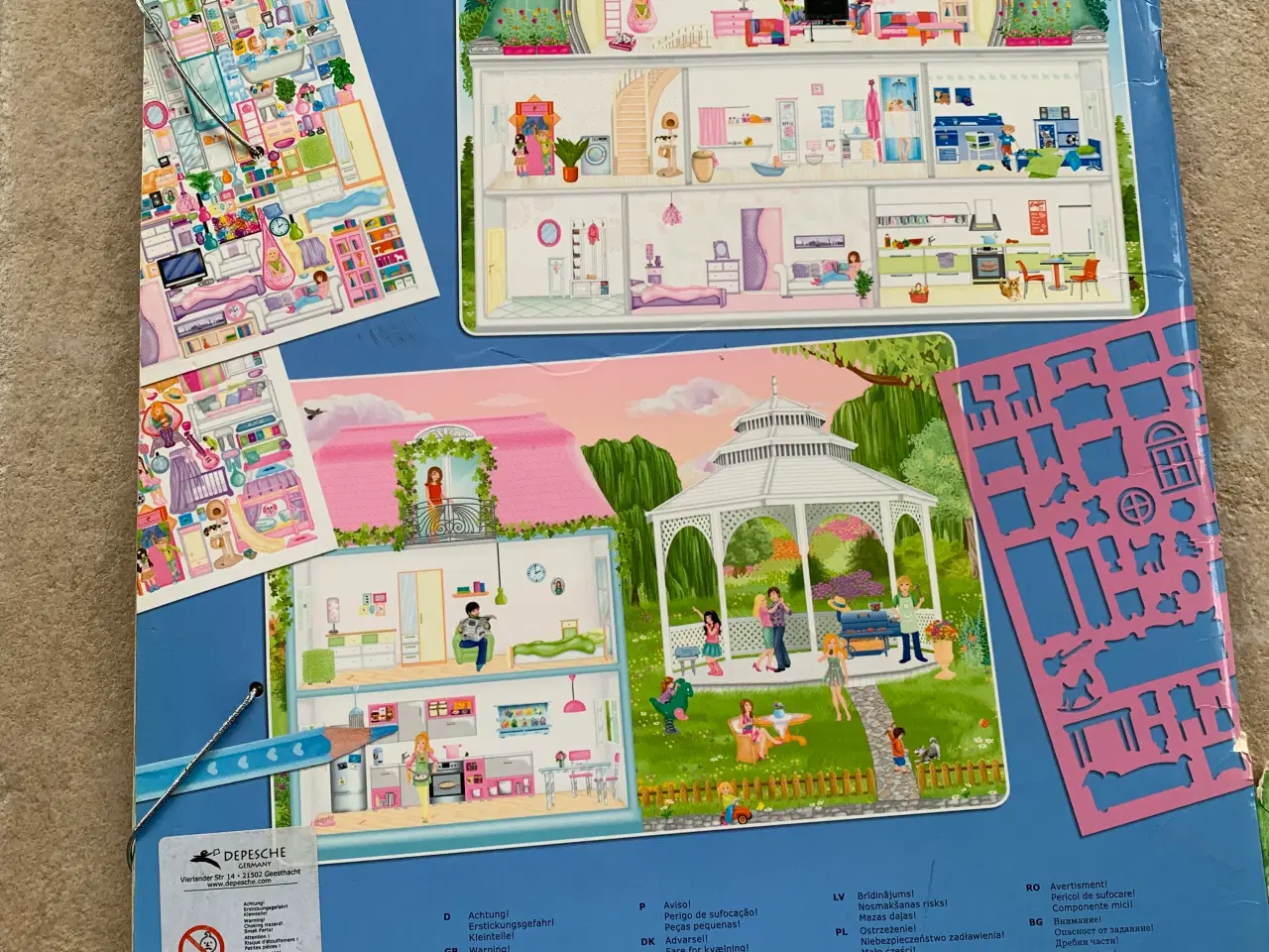 Billede 2 - Create your Sweet Home aktivitetsbog 