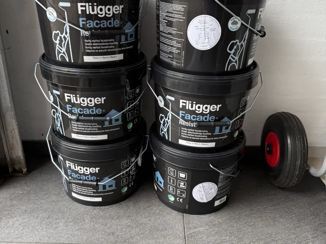 Billede 2 - Facade maling fra flugger