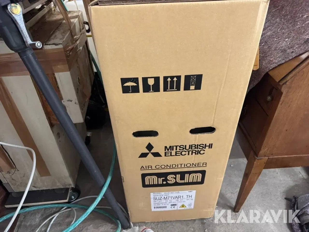 Billede 3 - Luft/luft Varmepumpe Mitsubishi Electric Mr. Slim