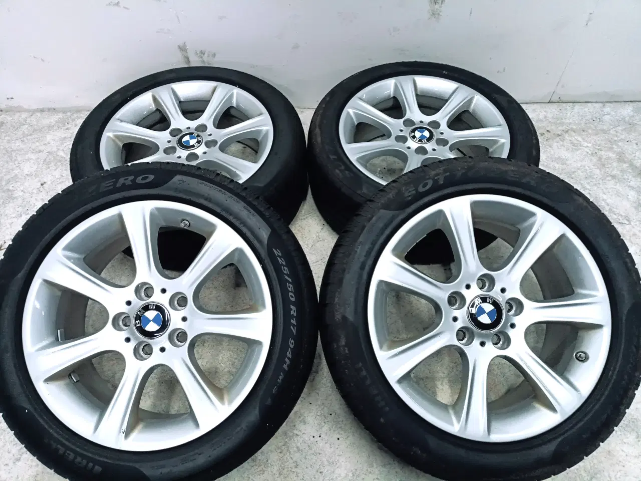 Billede 3 - 5x120 17" ET37 BMW Style-394 vintersæt inkl.TPMS