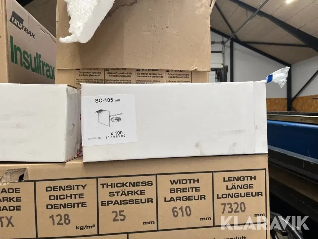 Billede 4 - Varmefast Isolering Unifrax Insulfrax LTX 14 kasser