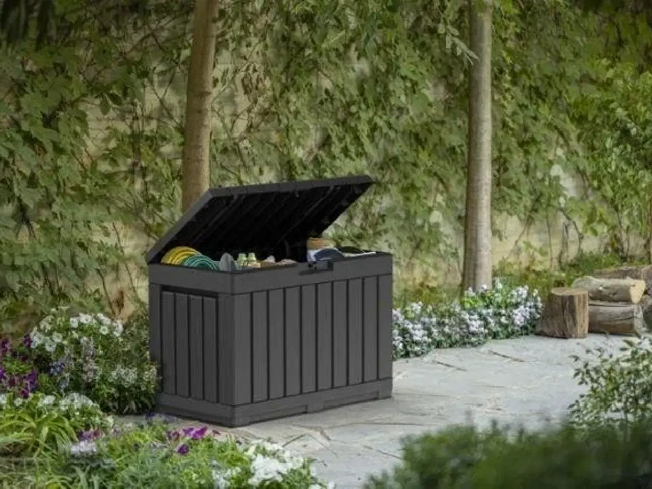 Billede 3 - Havemøbelboks 190 l – Keter, grafitgrå