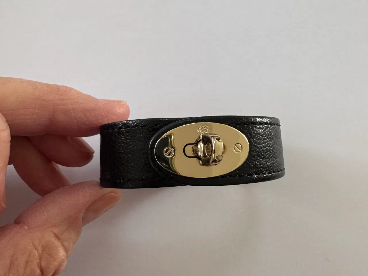 Billede 1 - Flot sort Mulberry-armbånd 