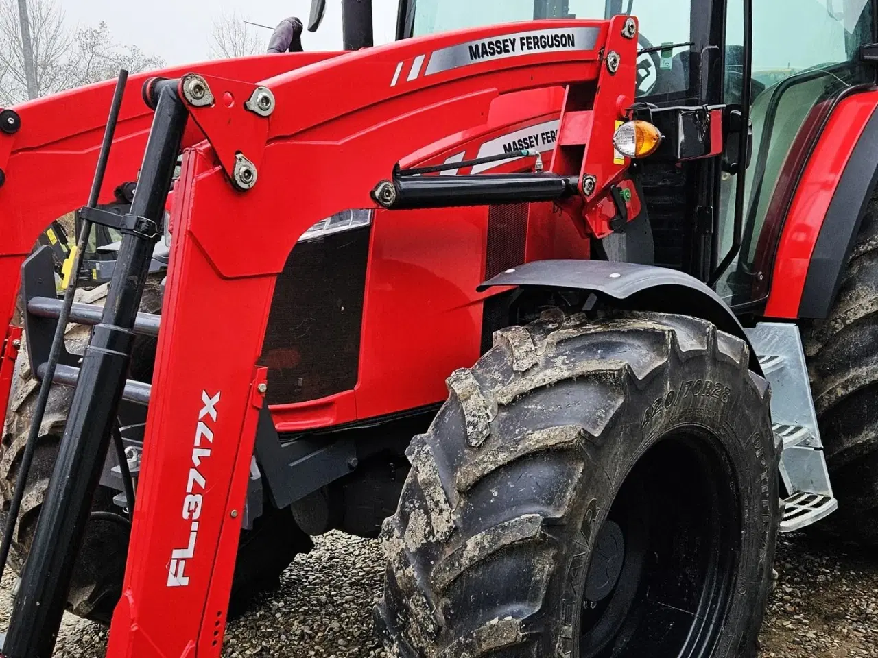 Billede 4 - Massey Ferguson 5708 Dyna 4 / kun 1200 timer / frontlæsser
