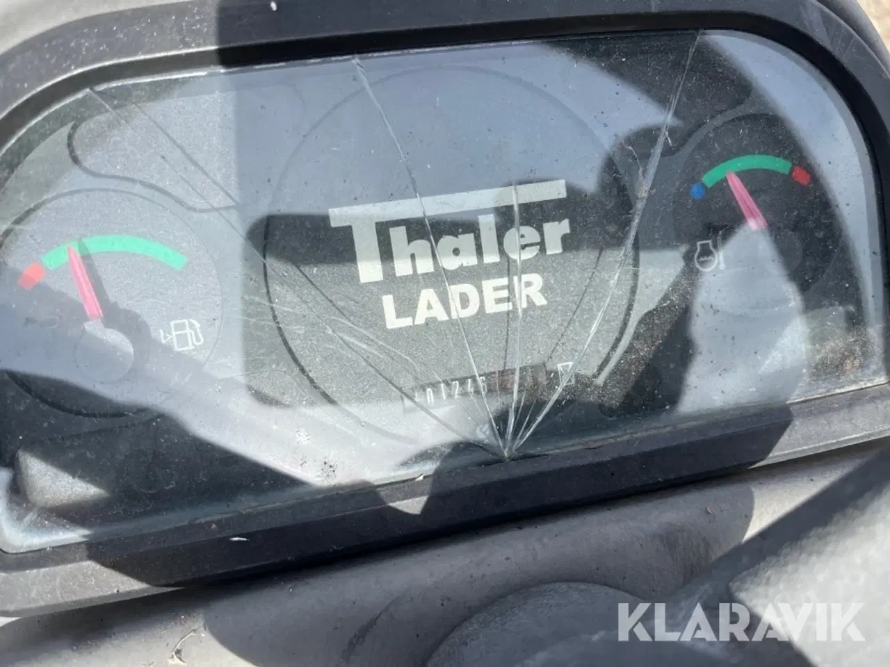 Billede 5 - Minilæsser Thaler KL 222/A med redskaber og ekstra hjul