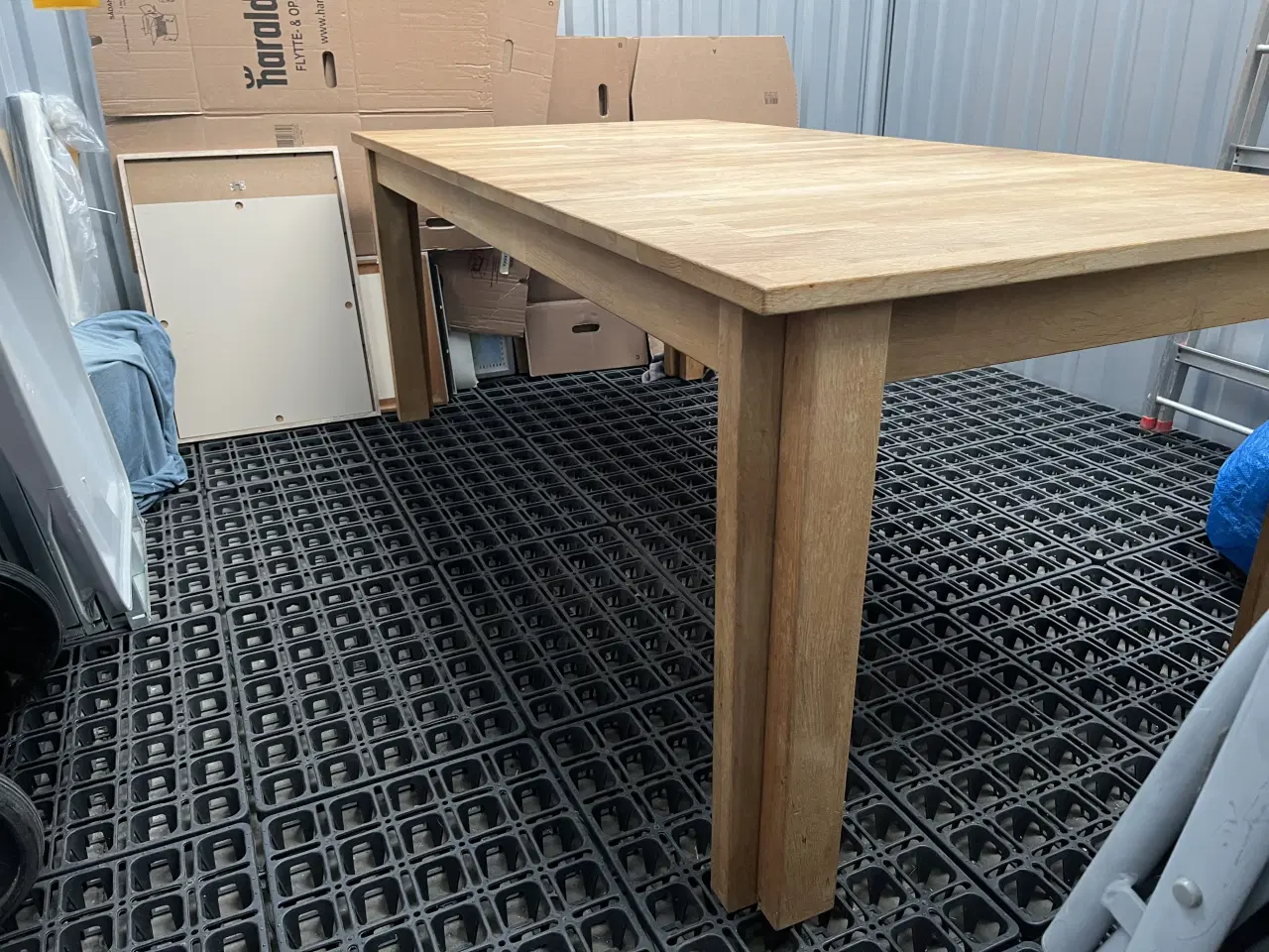 Billede 2 - Spisebord i egetræ