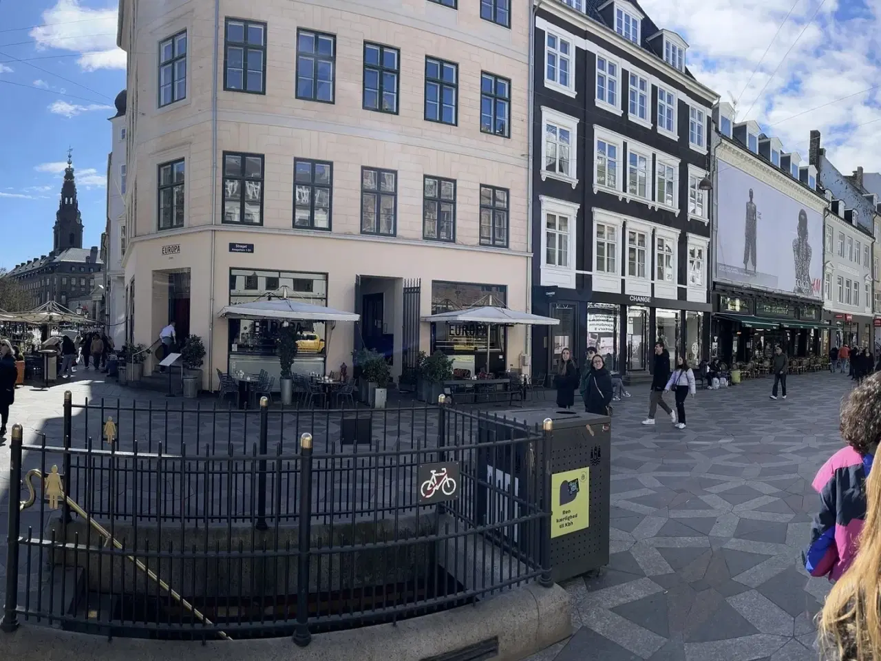 Billede 1 - Kontor med ny tagterrasse på Strøget i København