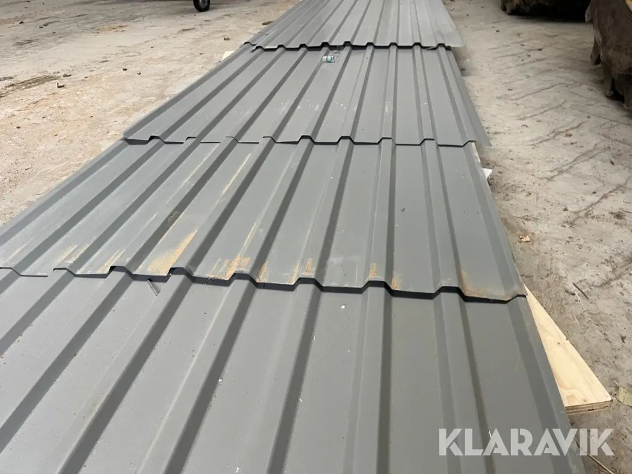 Billede 7 - Facade/tagplader sorte - 15 styk