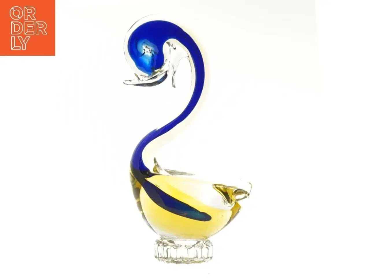 Billede 1 - 1960'er Murano glas formet som en Svane (str. 25 cm)