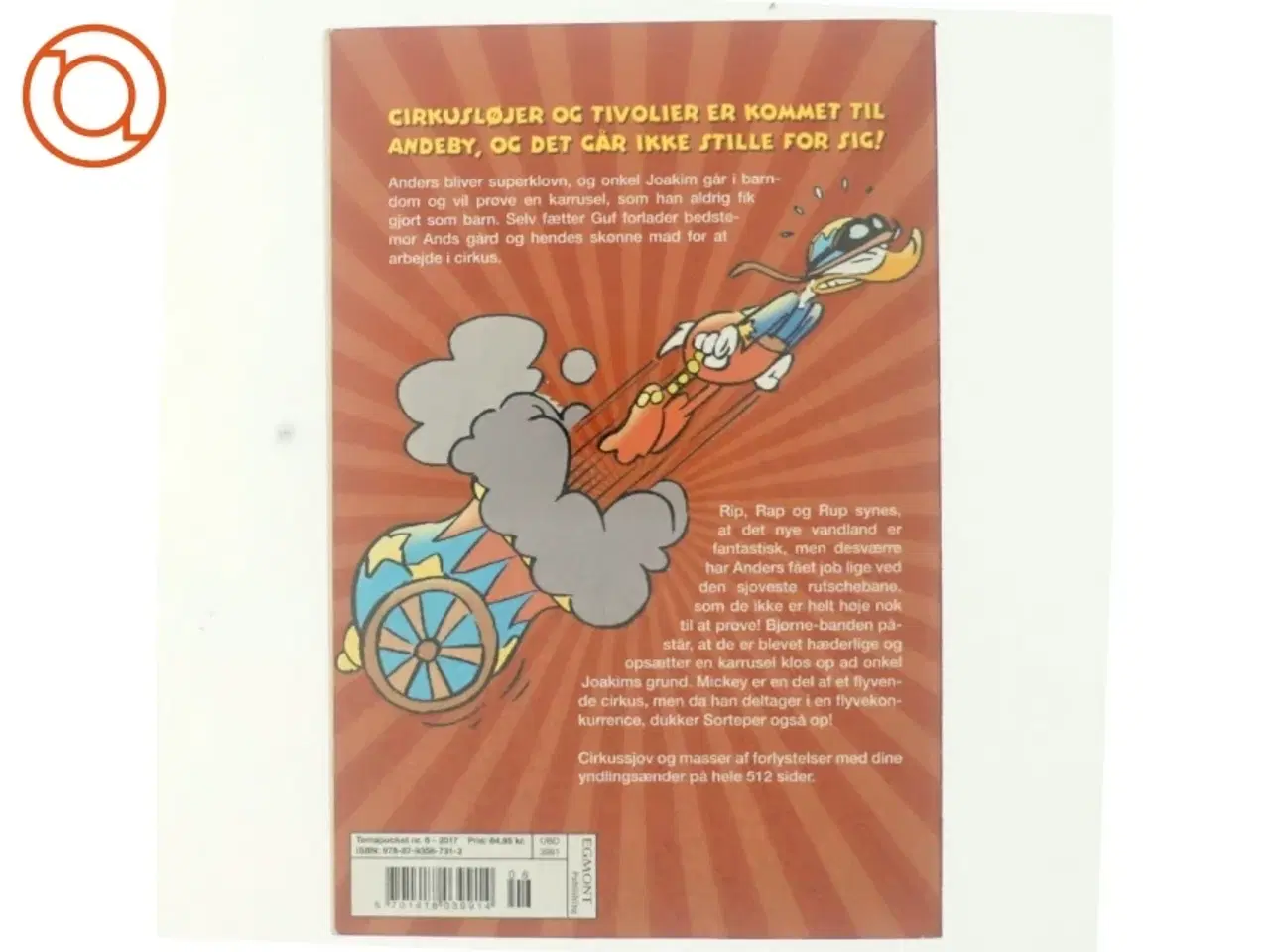 Billede 3 - Jumbobog Cirkusænderne fra Disney