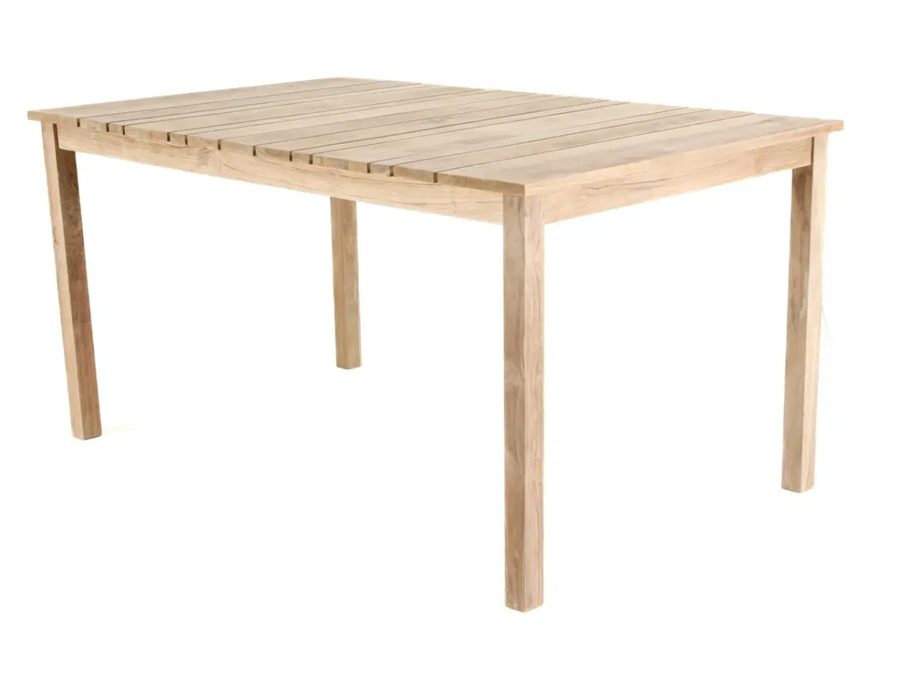 Billede 3 - Et nyt havebord af teaktræ