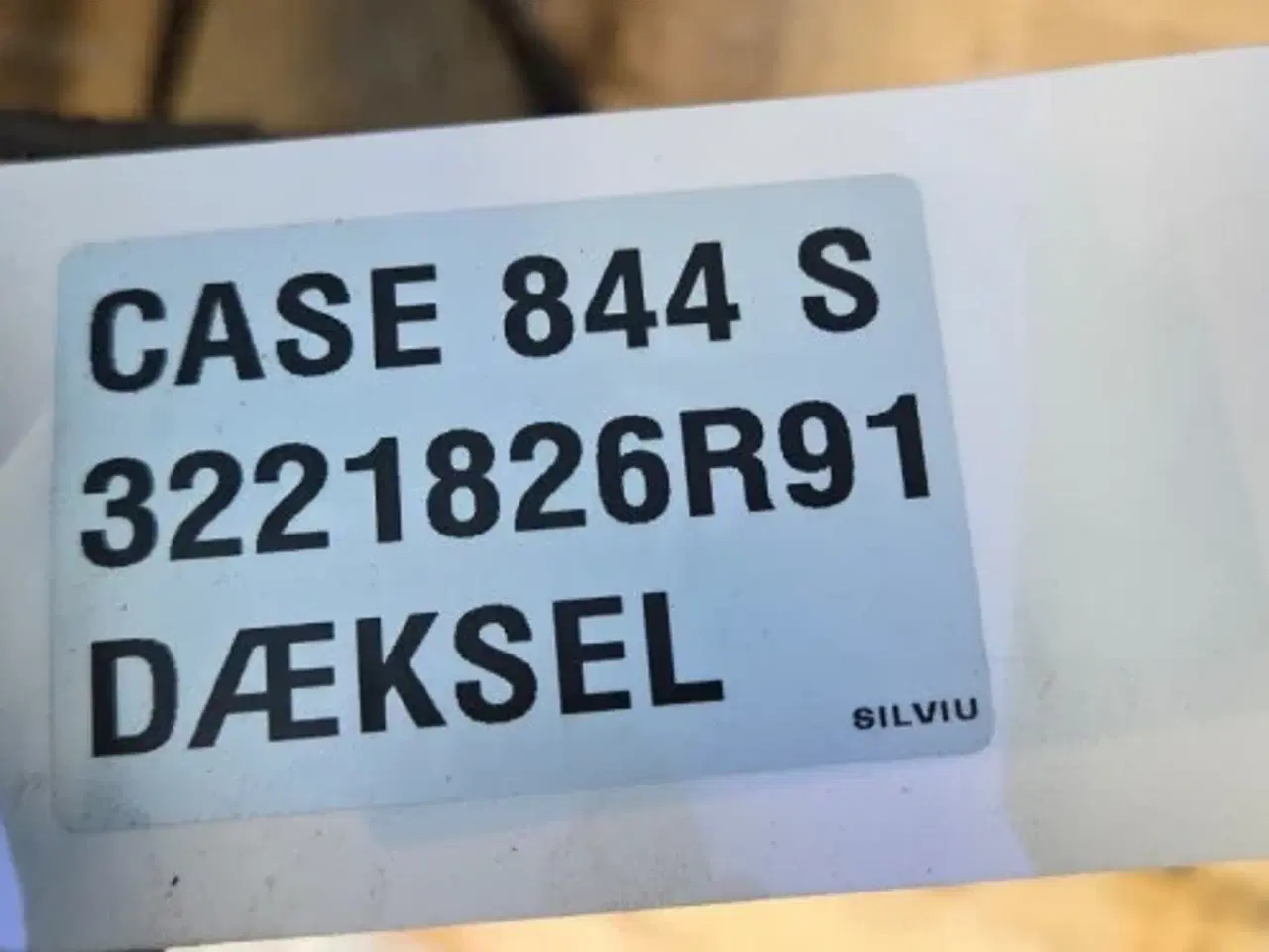 Billede 12 - Case 844S Dæksel 3221826R91