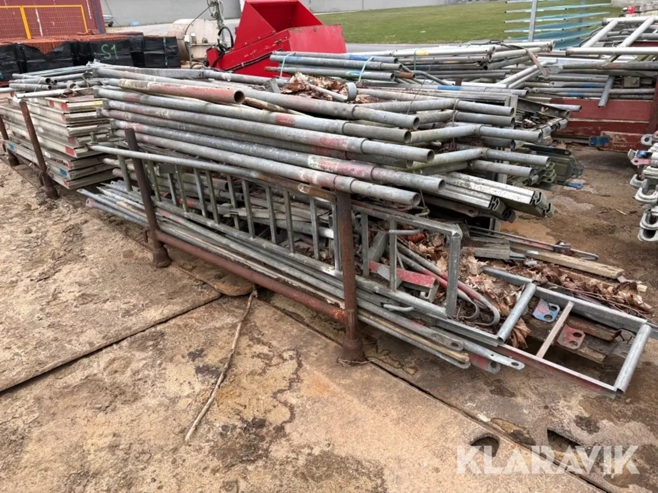 Billede 12 - Stillads Jumbo og andre rullestillads diverse andet 8 blandede paller samlet lot