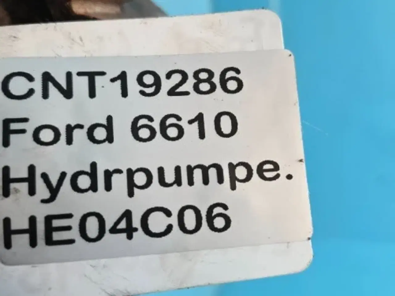 Billede 13 - Ford 6610 Hydraulikpumpe 83928509