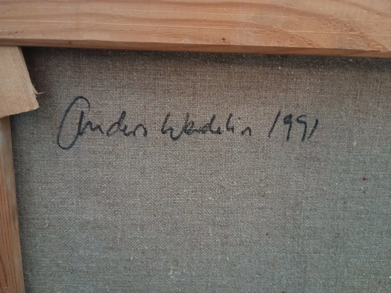 Billede 8 - Anders Werdelin maleri.