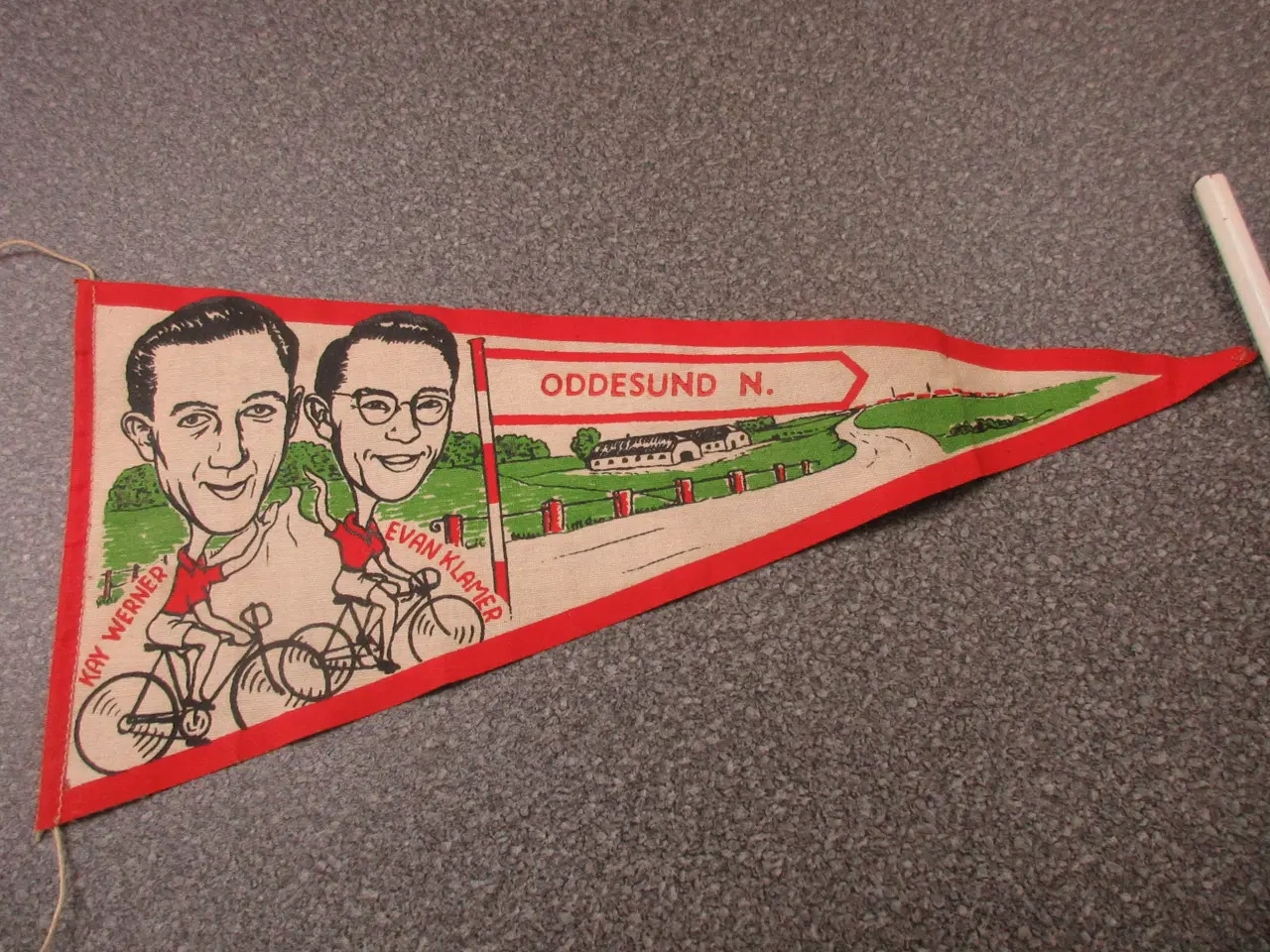 Billede 6 - Kay Werner og Evan Klamer på lille vimpel