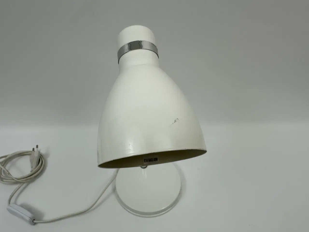 Billede 7 - Retro bordlampe, Hvid