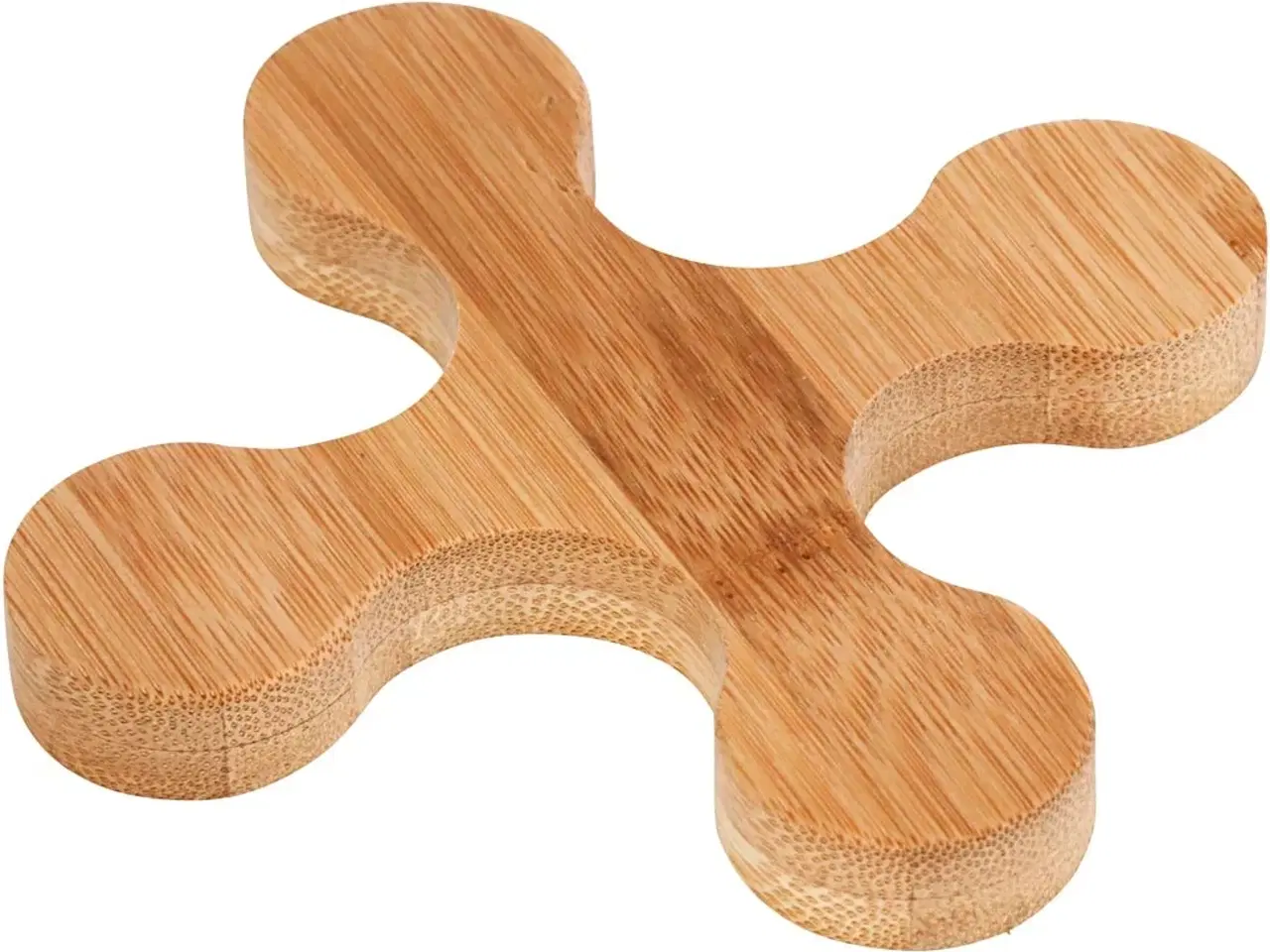 Billede 1 - Elegant bordskåner i smart propeldesign, 12x12 cm