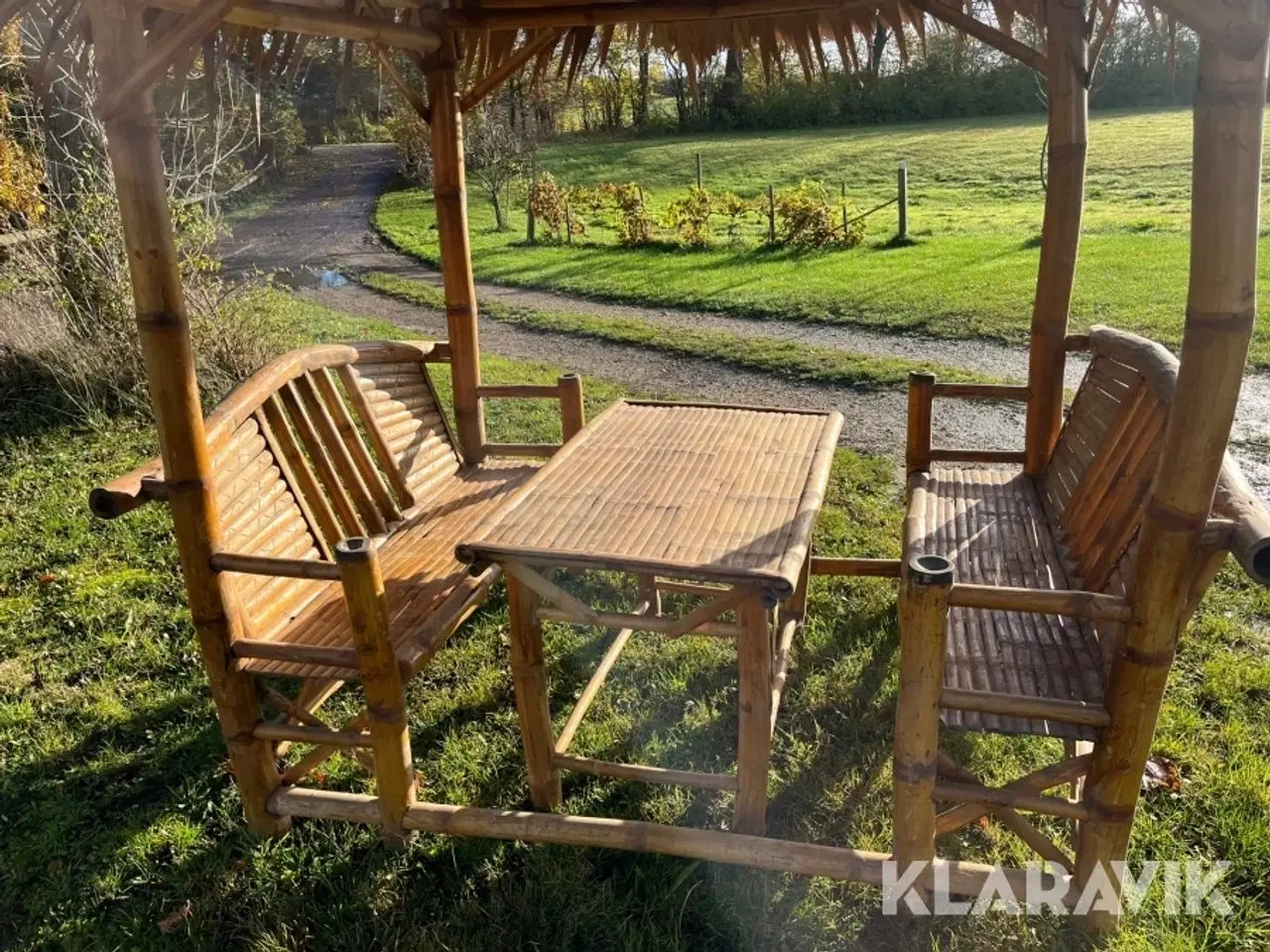 Billede 8 - Bambus hytter 3 styk