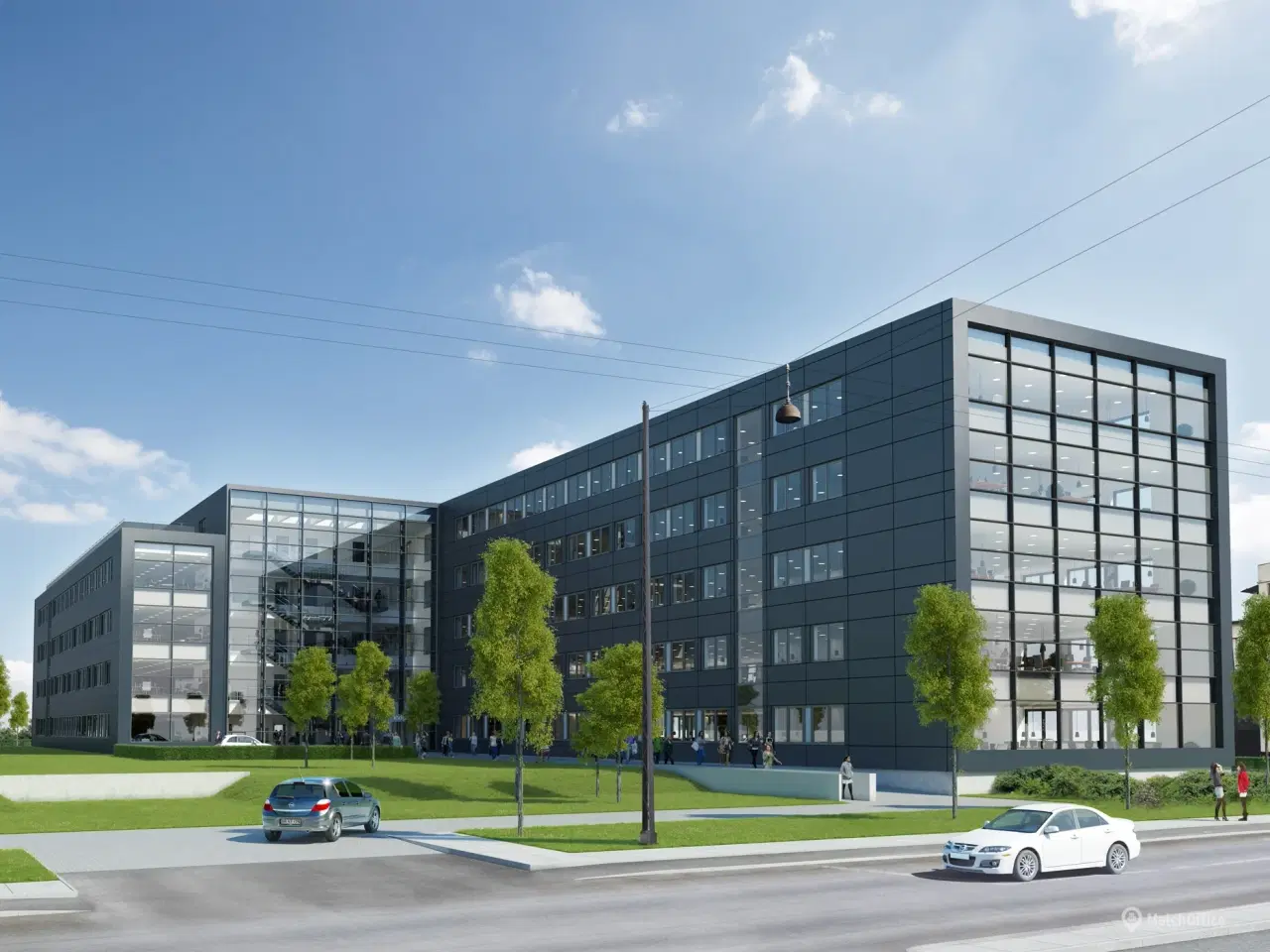 Billede 9 - 11.300 m² kontor i kommende grønt byggeri