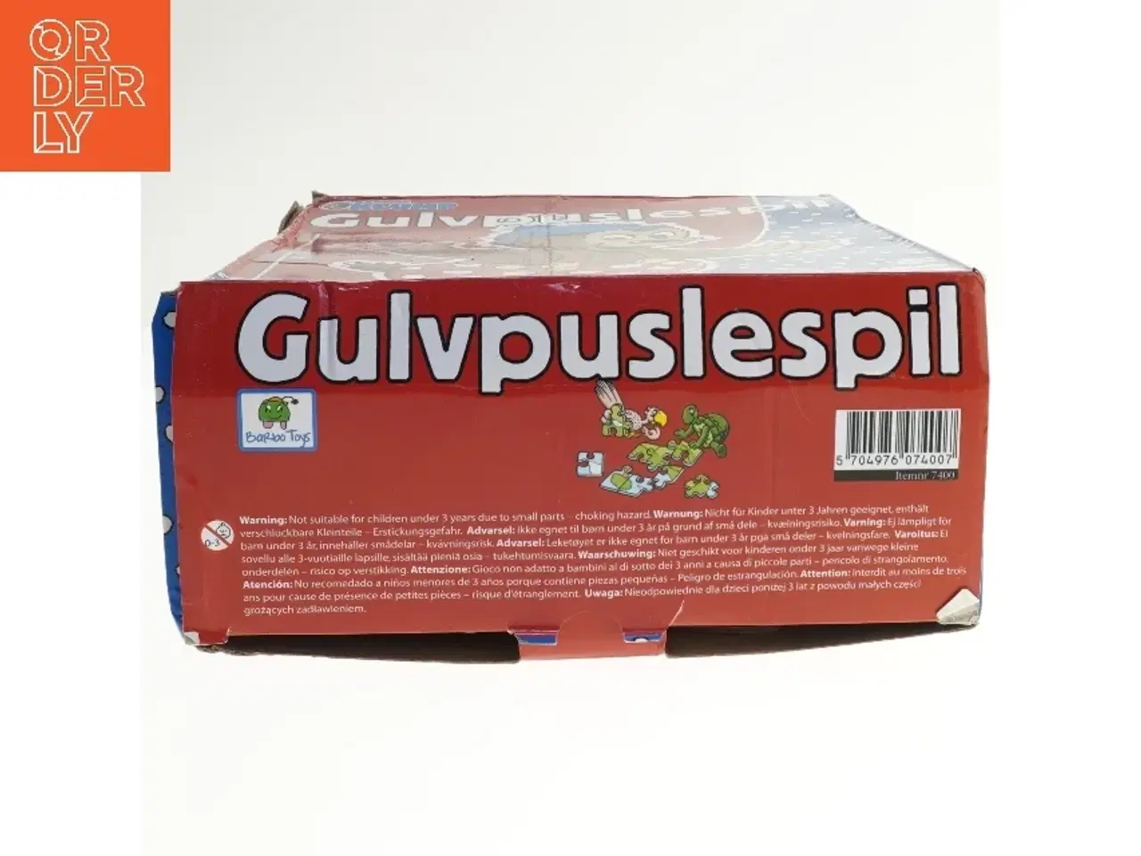 Billede 3 - Gulvpuslespil Rasmus Klump fra Rasmus Klump (str. 100x65 cm)