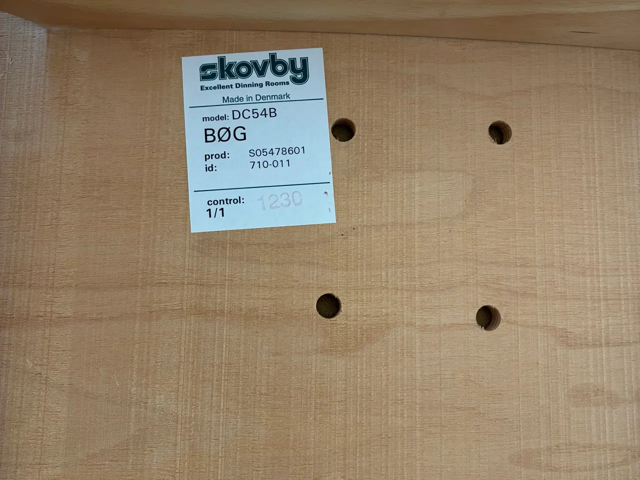 Billede 2 - Skovby stole DC54 købes