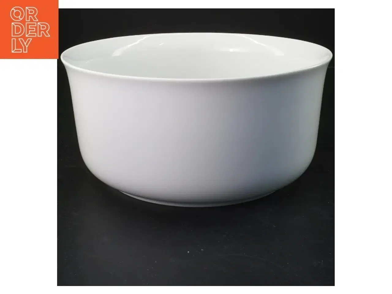 Billede 1 - Hvid skål (str. Ø 23x10 cm)