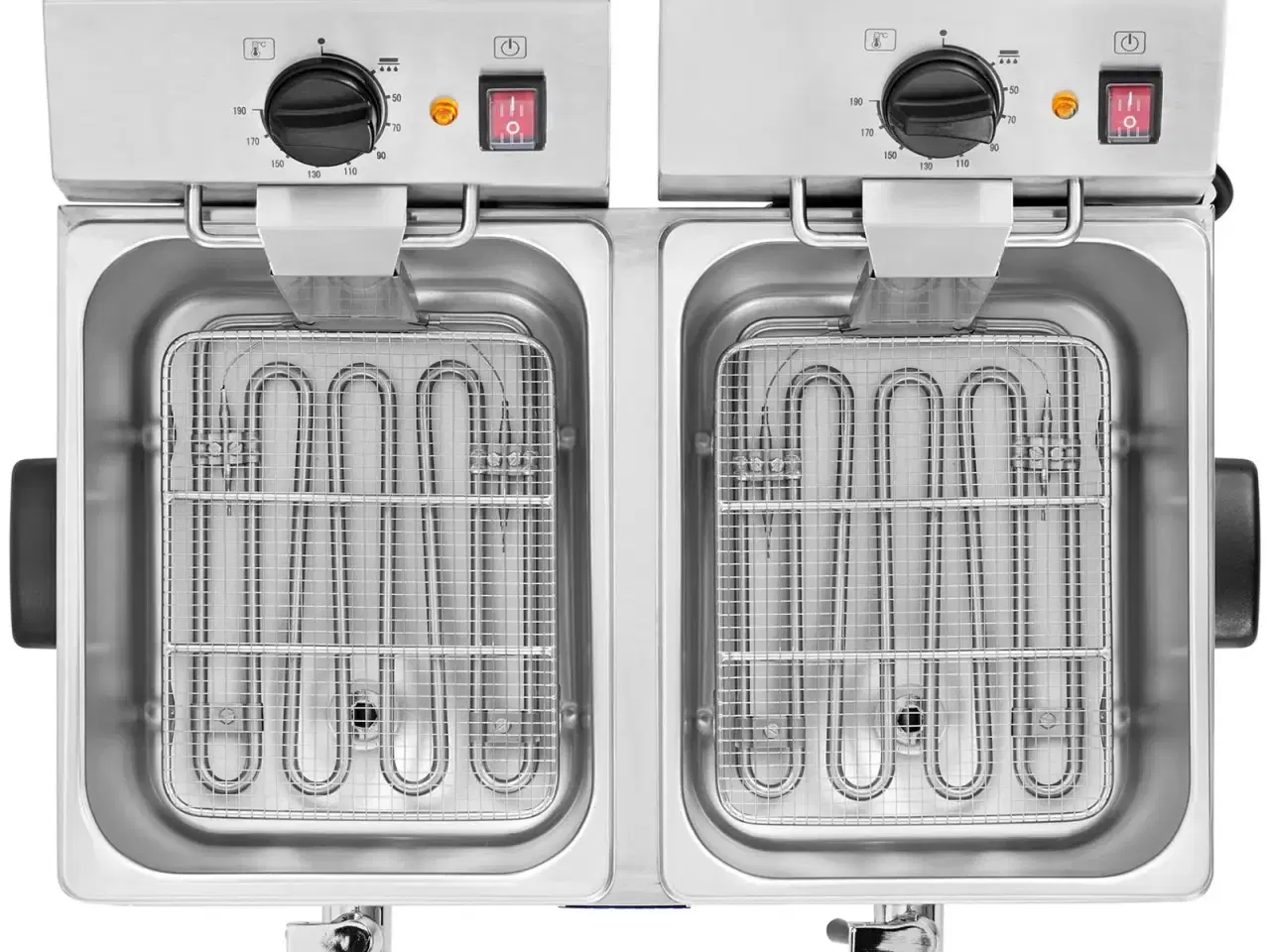 Billede 6 - Dobbelt Frituregryde 2x 13 Liter – 6500 W