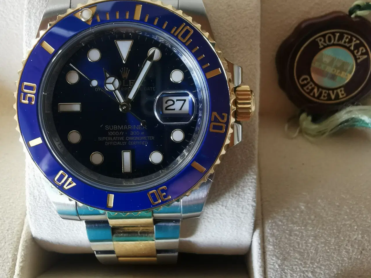 Billede 1 - Rolex Submariner g/s