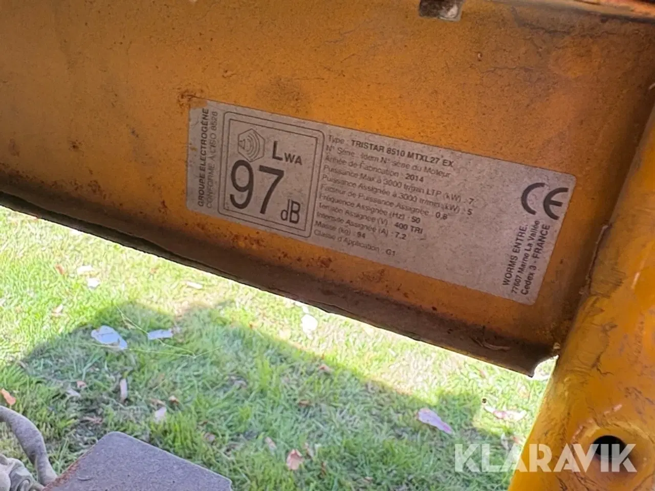 Billede 5 - Generator Subaru Tristar 8510 med vogn