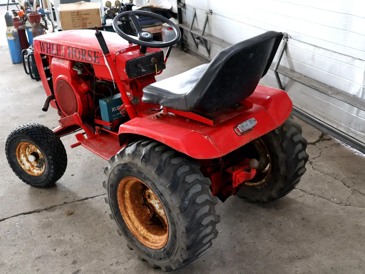 Billede 3 - Wheel Horse havetraktor m/12hk Köhle motor.