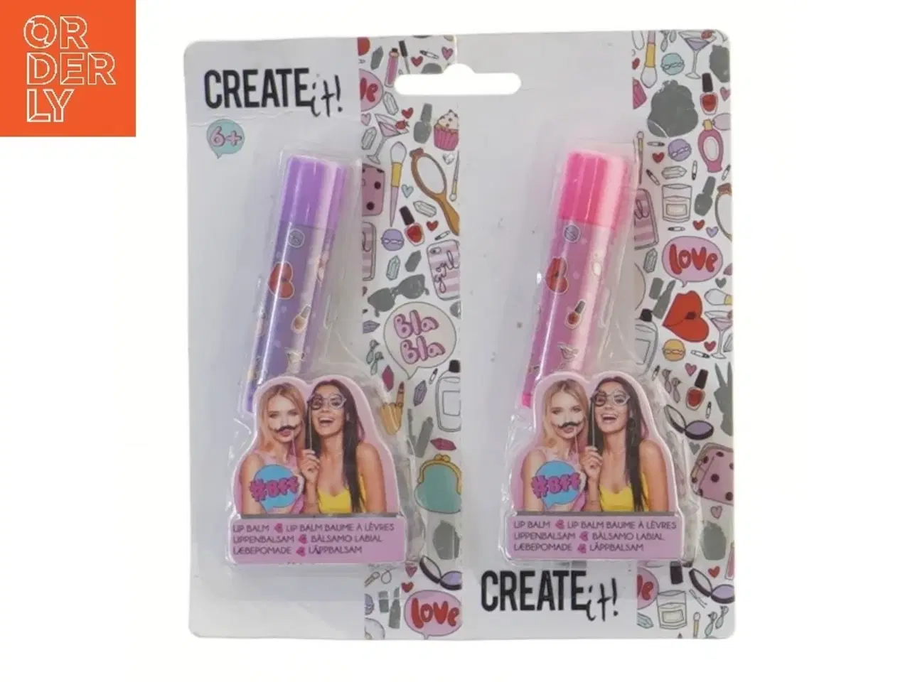 Billede 1 - Create It! læbepomade-sæt fra Create It! (str. 7 cm)