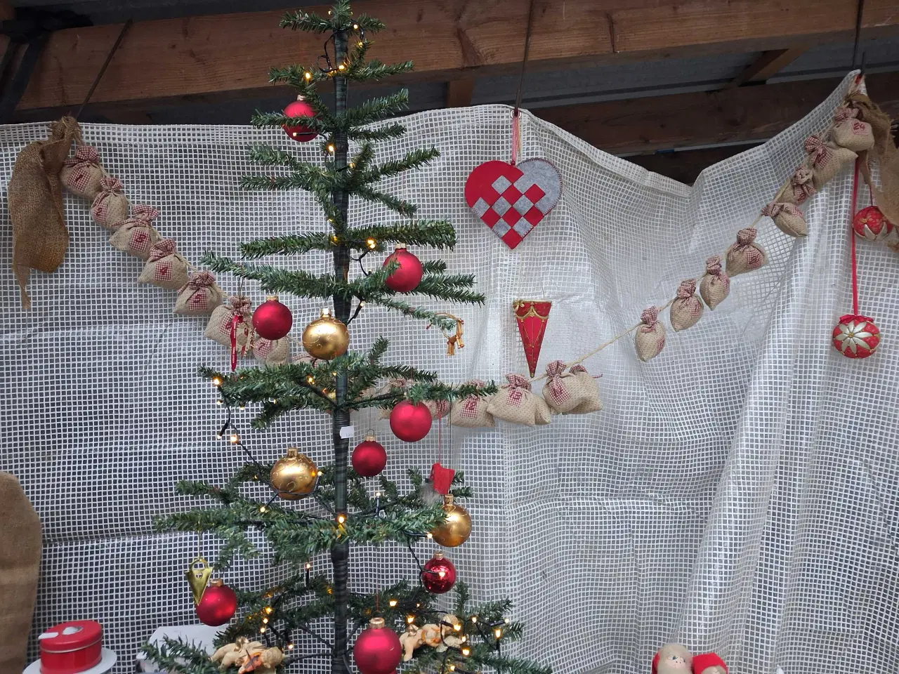 Billede 1 - Jul kalender  fra 1 til 24 december  flot hænge op