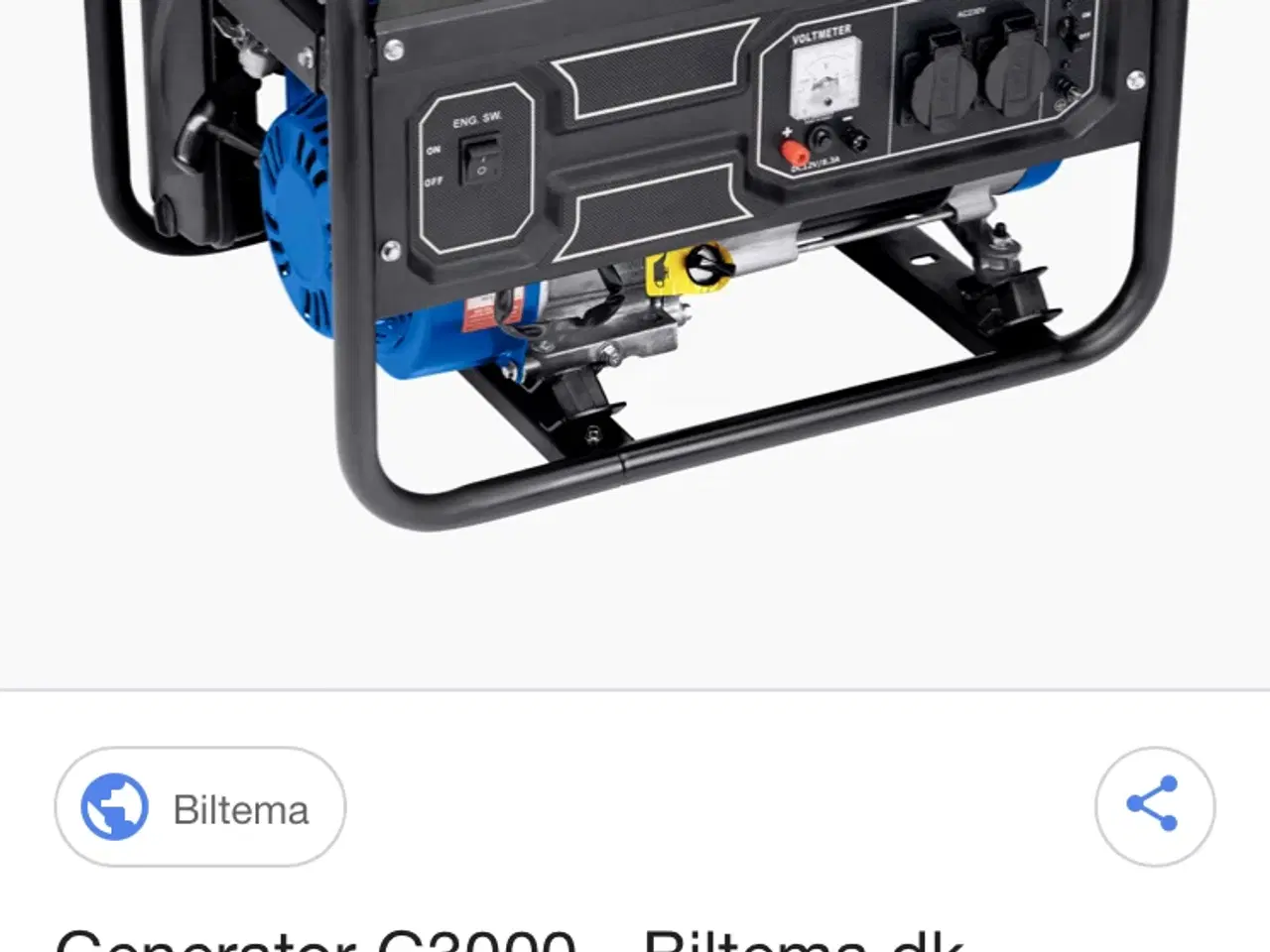 Billede 1 - Generator 3kw