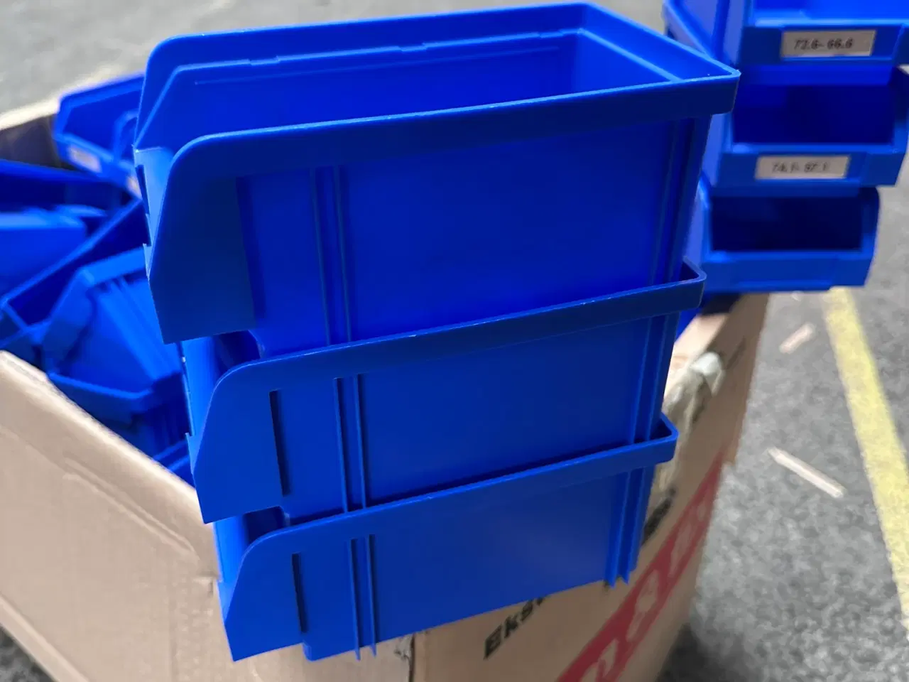 Billede 3 - Opbevaringskasser - stabelbare