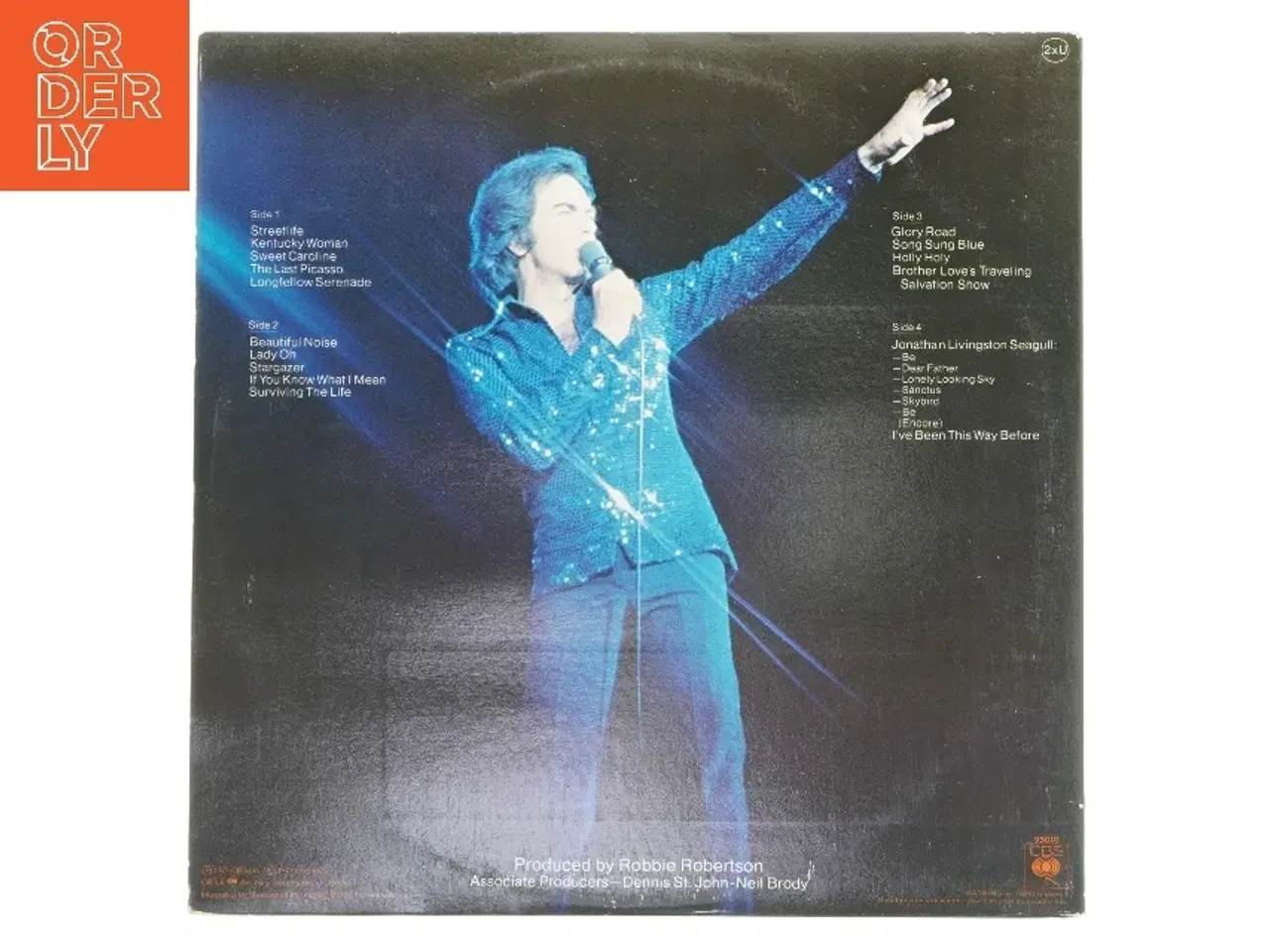Billede 2 - Neil Diamond album - Love at the Greek fra Neil Diamond