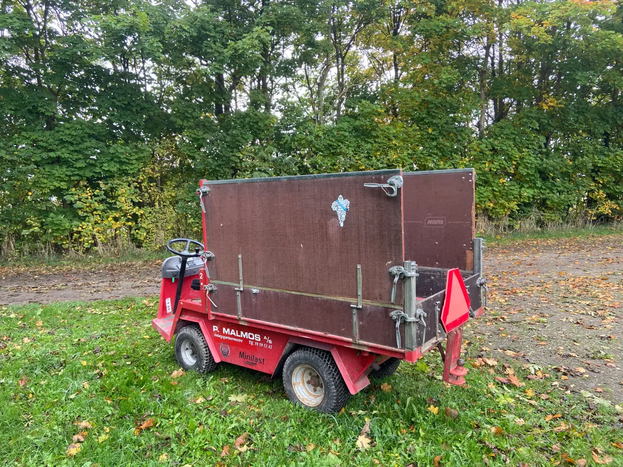 Billede 7 - HTF H620 Kirkegårdsmaskine/minilast