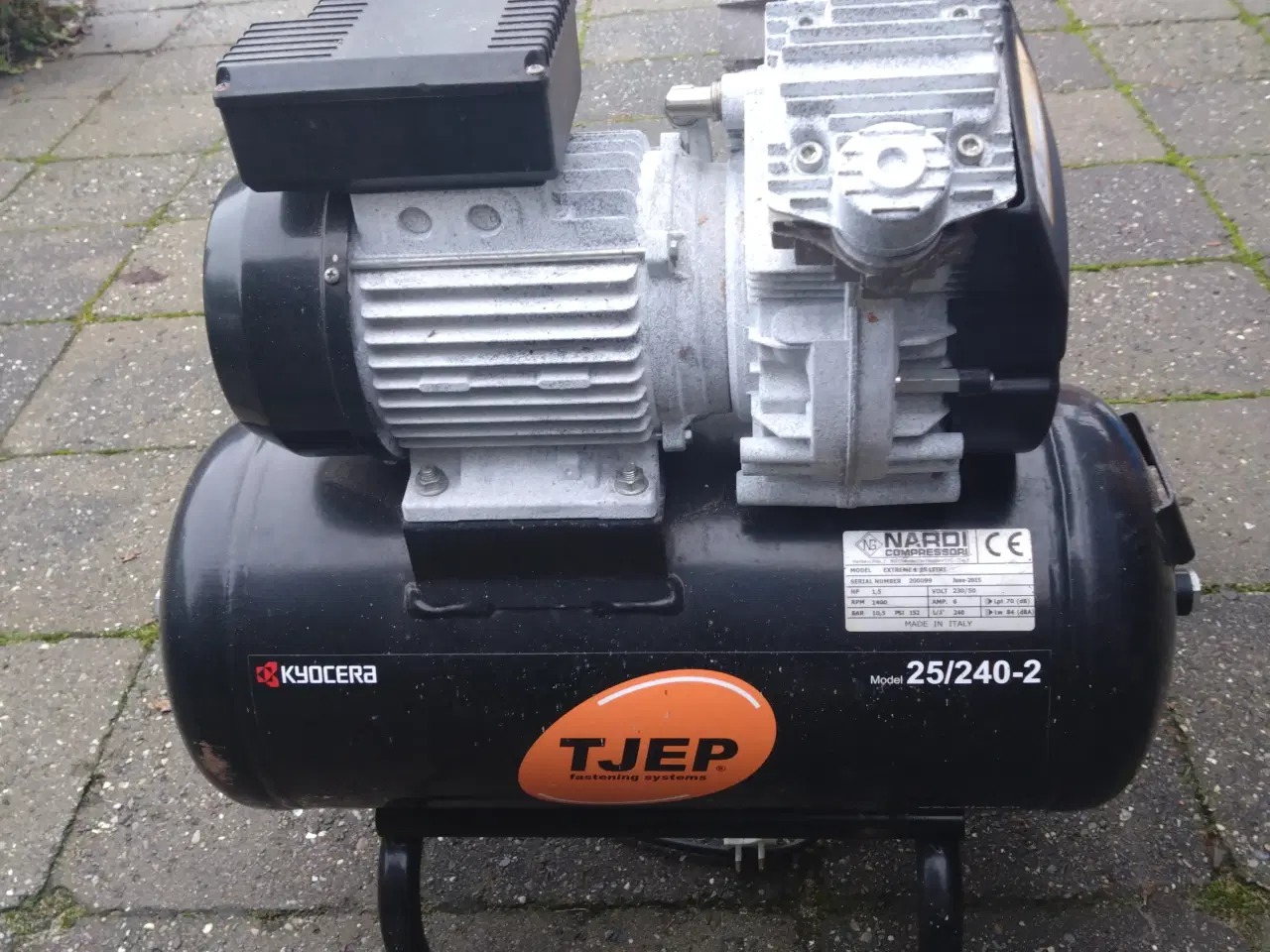 Billede 1 - Tjep Kompressor, model 25/240-2