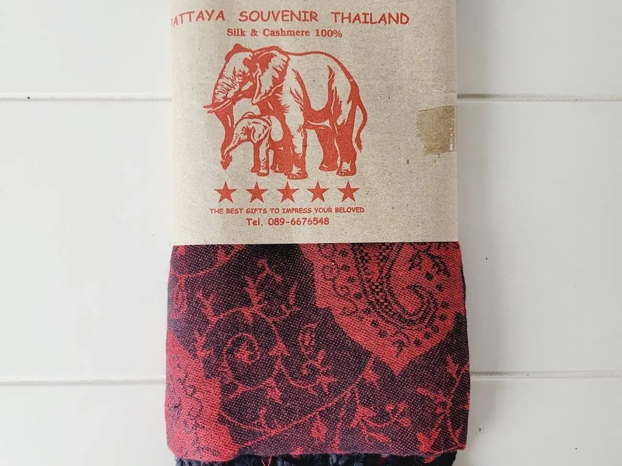 Billede 2 - ⭐️- Elegant og Blødt Pashmina Tørklæde - UBRUGT