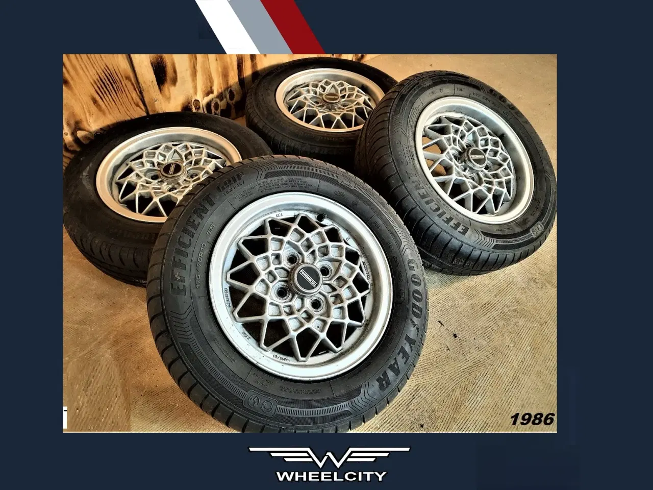 Billede 1 - 4x100 13" ET38 Fondmetal År.:1986