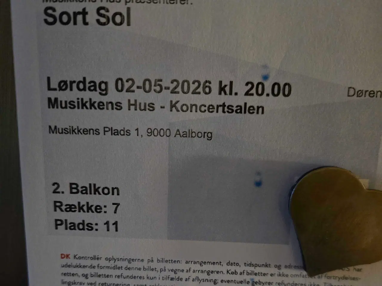 Billede 1 - Sort Sol, 2 maj, Aalborg