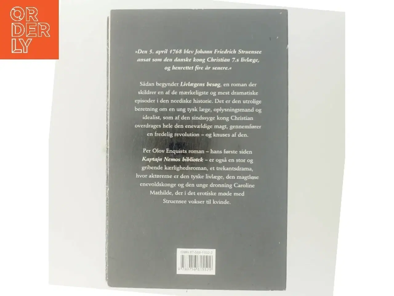 Billede 3 - Livlaegens Besog: Roman (Danish Edition) af Per Olov Enquist (Bog)