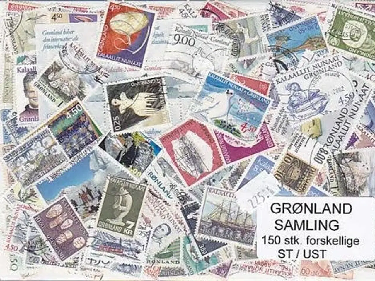 Billede 1 - Grønland Samling St/ust. 150 forskellige