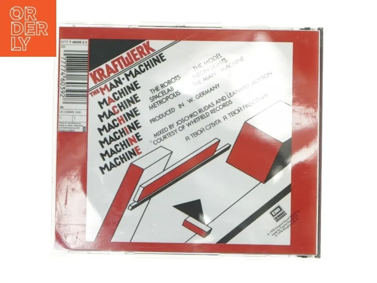 Billede 2 - Kraftwerk CD &#39;The Man-Machine&#39; fra Kraftwerk