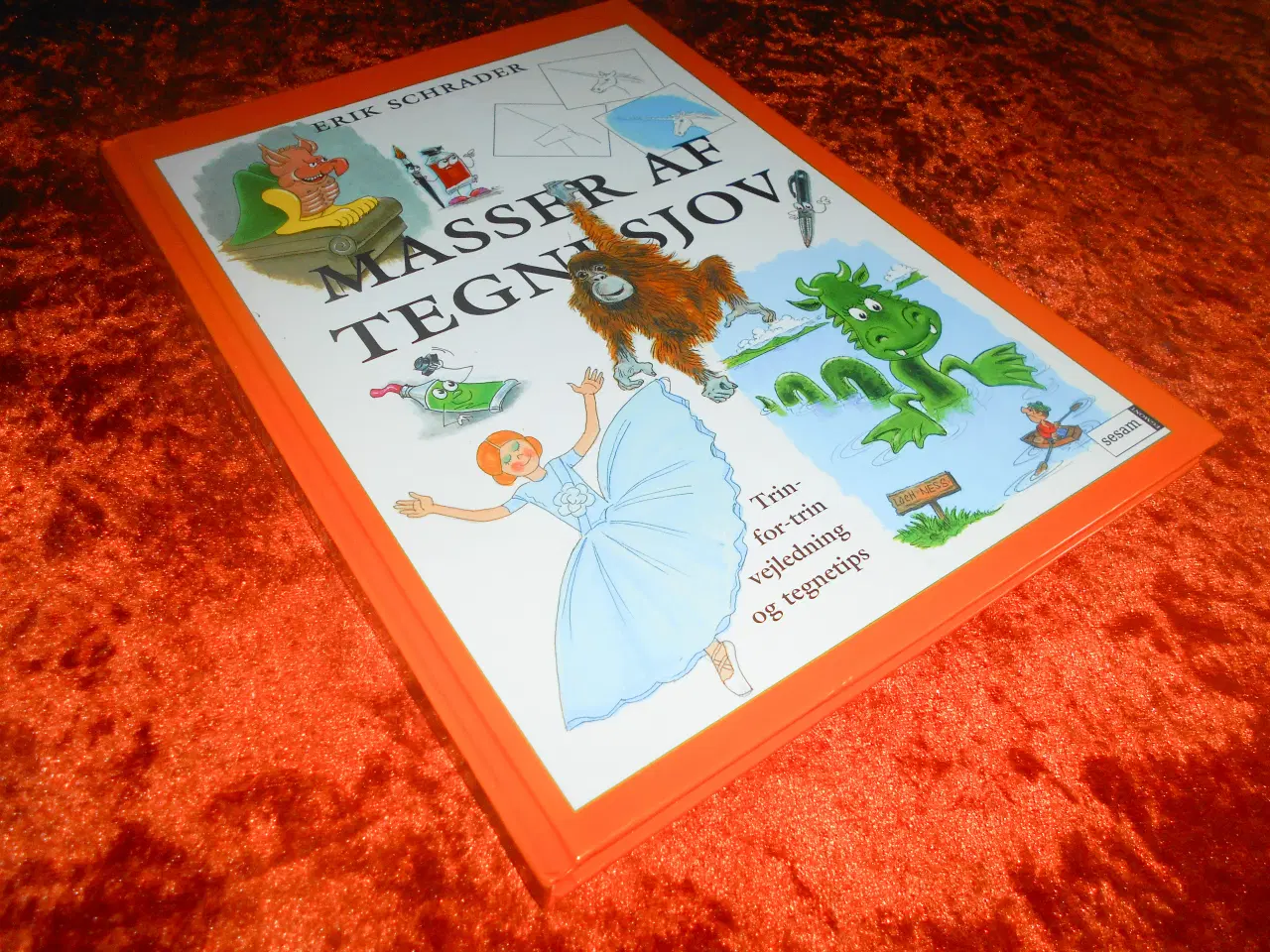 Billede 1 - Masser af tegnesjov, Erik Schrader,