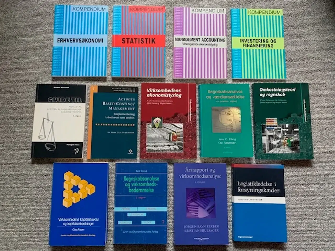 Billede 1 - Økonomibøger m.m. - 20 kr/bog eller byd