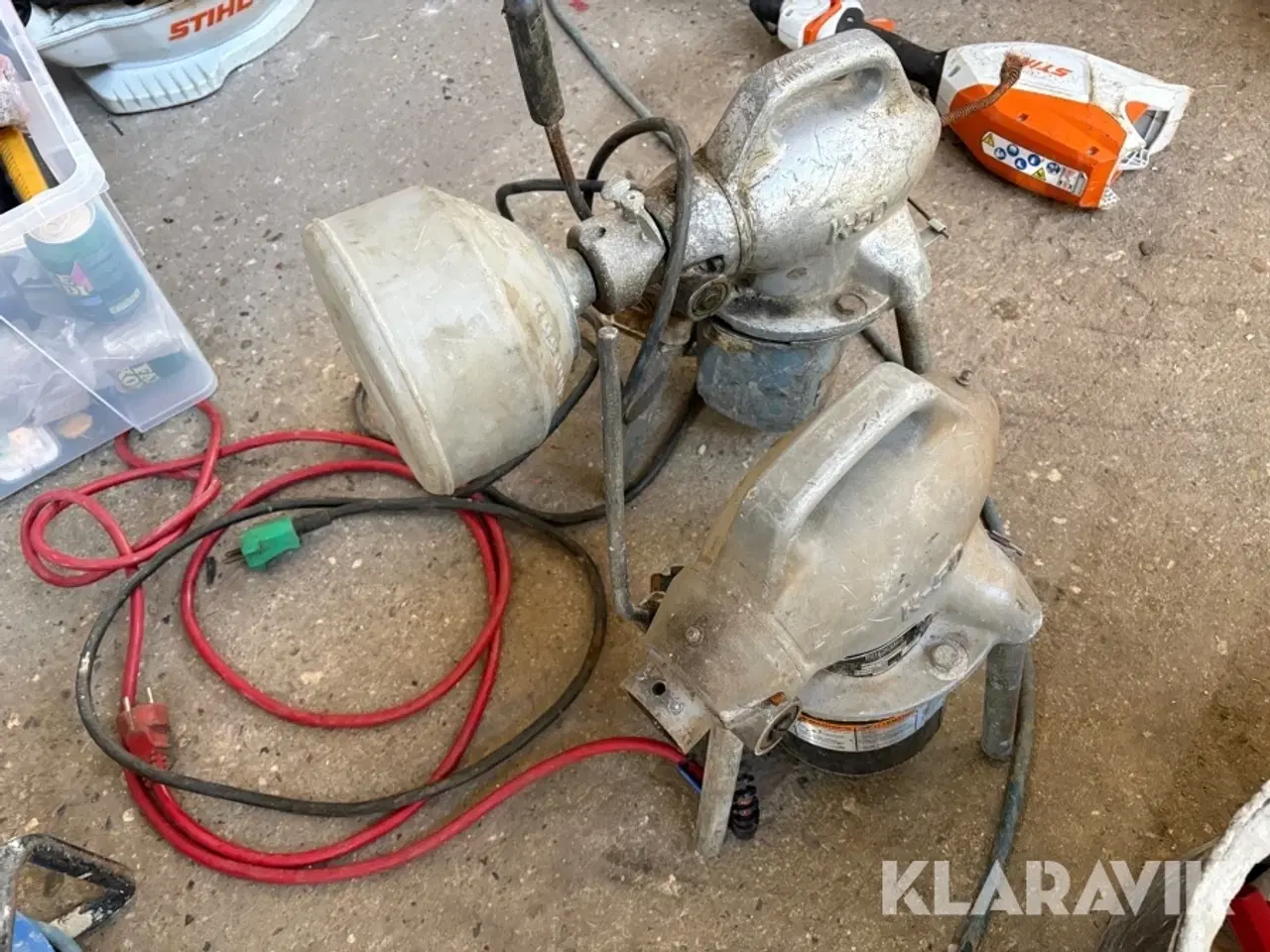 Billede 1 - Kloak rensere Rigid,Elmo K-50 2styk