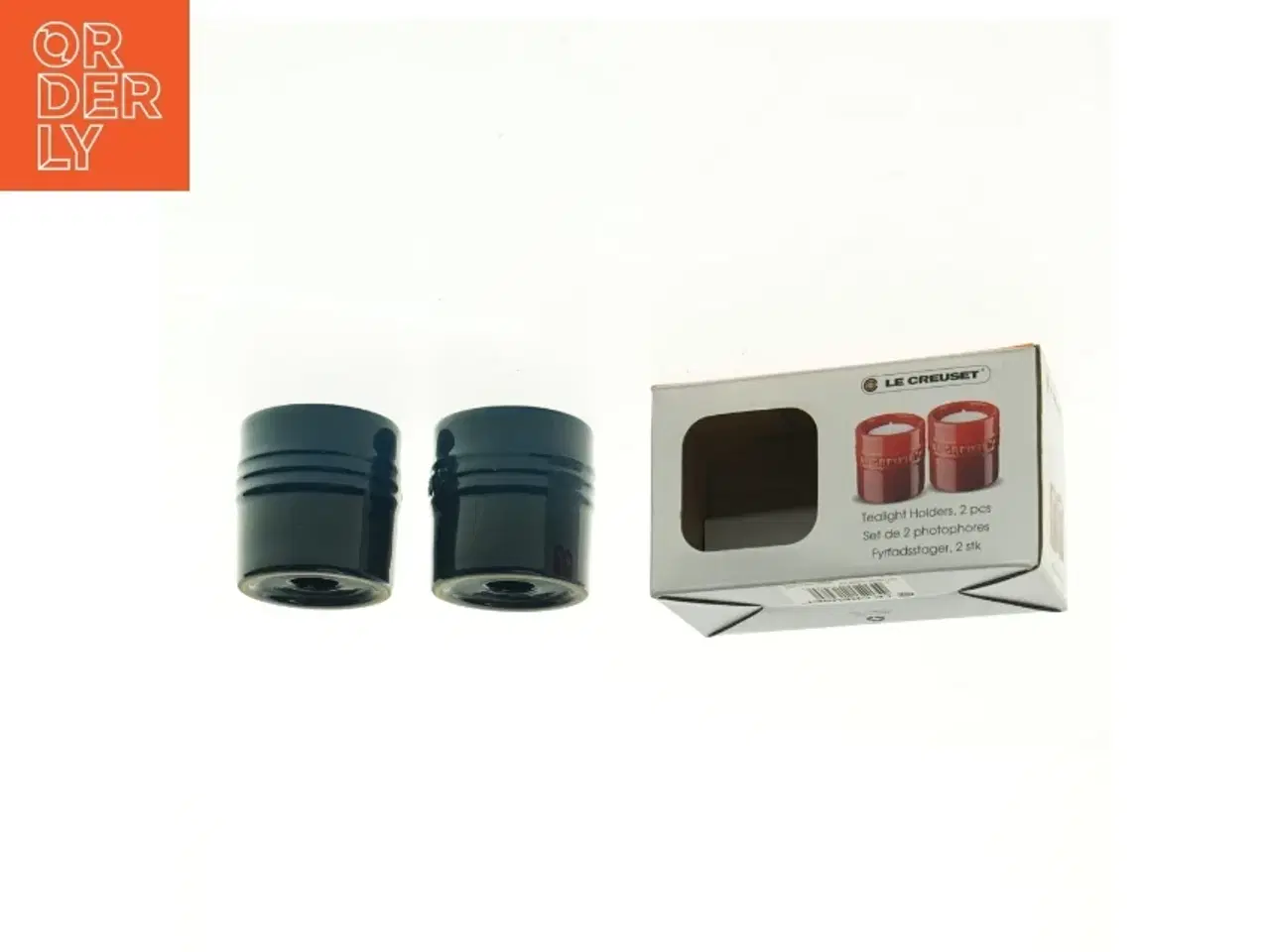 Billede 3 - Le Creuset fyrfadsstager, 2 stk. fra Le Creuset (str. 6 x 5 cm)